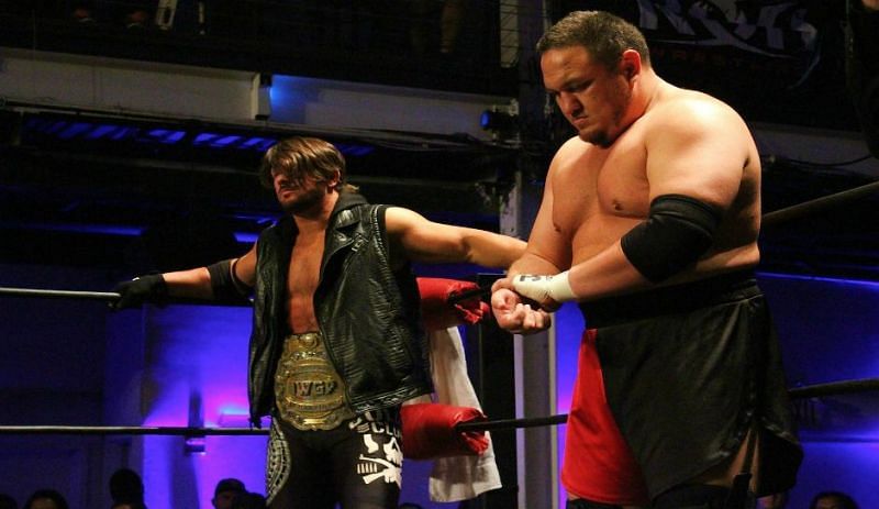 AJ Styles and Samoa Joe look set to fight over the WWE Championship at SummerSlam